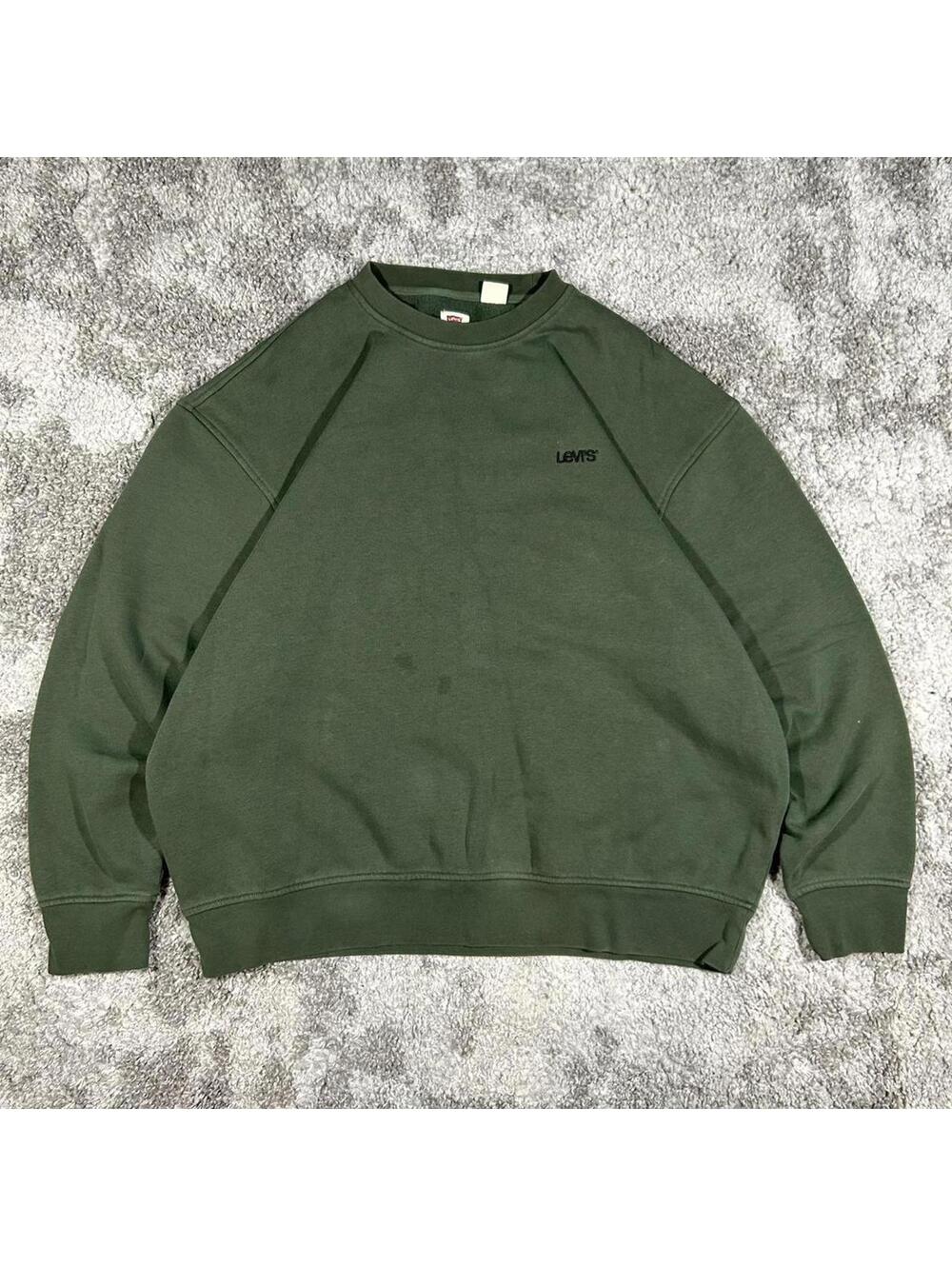Vintage style green Levi’s crewneck sweater